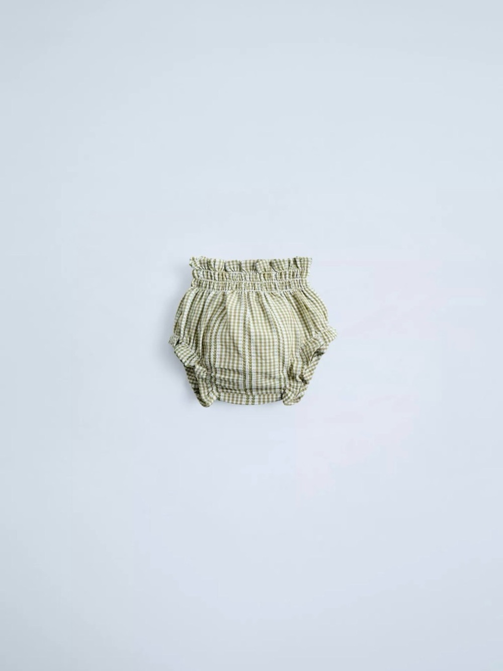 Zara Green Gingham Bloomers